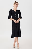 فستان صوف ناعم