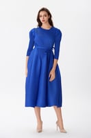 فستان بليسية أزرق