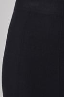 تنورة صوف ناعم اسود