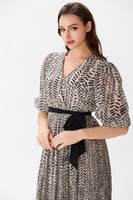 فستنان شيفون كلاسيكي