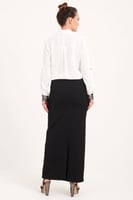 بلوزة ابيض سادة