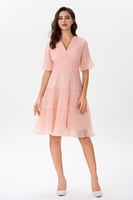 فستان أورغنزا بليسية