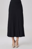 تنورة صوف ناعم بليسيه