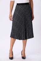 تنورة رصاصي مطبوعه