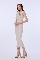 فستان كريب استرتش بيج