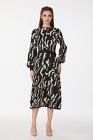 فستان صوف استريتش