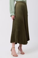 تنورة ستان بليسيه زيتي