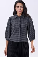 بلوزة شتوي كاروهات