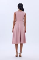 فستان كريب كورسيه