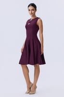 فستان عنابي