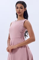 فستان كريب كورسيه