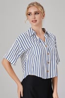 بلوزة قطن اوف وايت