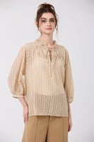 بلوزة اورغنزا بيج