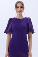 فستان كريب وستان