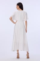 فستان كريب سكري