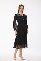 فستان دانتيل استرتش