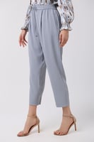 بنطلون قطن رصاصي