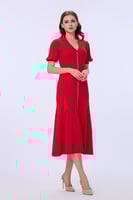 فستان استرتش احمر