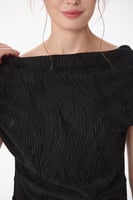 فستان لوريكس طبع مخمل