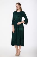 فستان اخضر بليسية