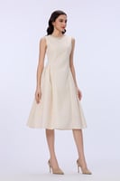 فستان كريب بيكيه