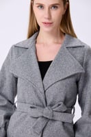 بالطو رصاصي