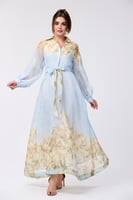 فستان من الكتان الناعم