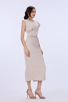 فستان كريب استرتش بيج