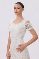 فستان سكري كلوش