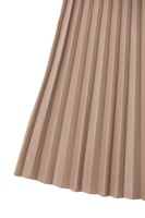 تنورة جلد كاكي