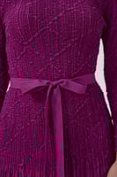 فستان بنفسجي