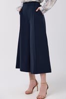 بنطلون كريب كحلي