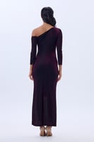 فستان تول بنقشة الفهد