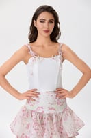 طقم كورسية مع تنورة