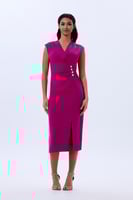 فستان كريب فوشي