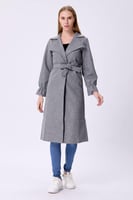 بالطو رصاصي