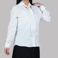 بلوزة شيفون مع كريستال