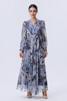 فستان بطبعة الزهور