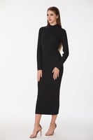 فستان استريتش اسود