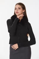 جاكيت استريتش صوف ناعم