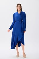 فستان شيفون أزرق ملكي