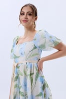 فستان تول شبك