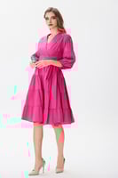 فستان قطن بكريستال