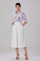 بلوزة مطبوعة