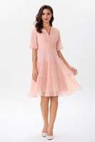 فستان أورغنزا بليسية