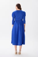 فستان بليسية أزرق