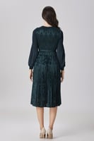 فستان نقشة المخمل