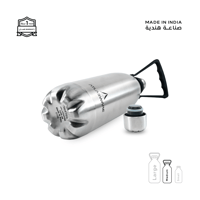 مطارة 1 لتر - 82 ساعة بارد - 34 حار - ستيل