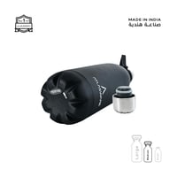 مطارة 1 لتر - 82 ساعة بارد - 34 حار - أسود