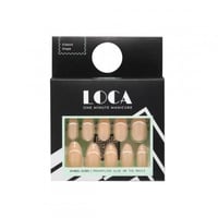 اظافر صناعية لصق ذاتي لون لوزي 26# من لوكا